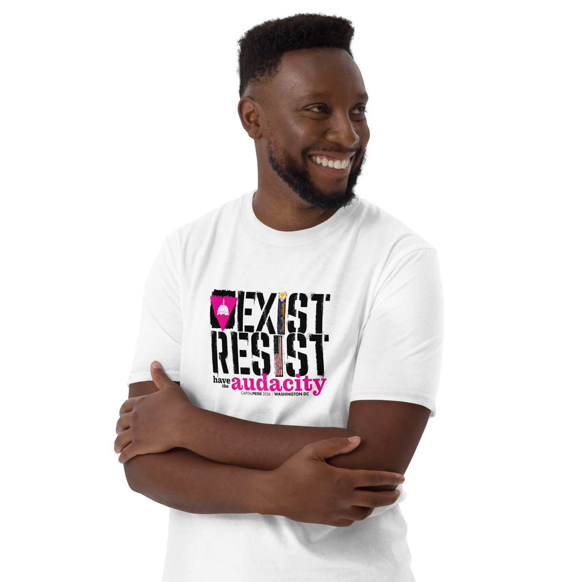 Capital Pride 2026 Theme Short-Sleeve Unisex T-Shirt – Pride365 Shop