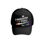 Freedom to Be YOU – WorldPride 2025 Trucker Cap