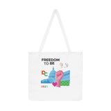 Freedom to Be Canvas Tote – WorldPride 2025 Exclusive