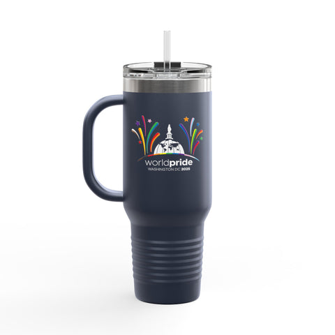 40oz Insulated Travel Mug - WorldPride 2025 Limited Edition