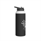32oz Stainless Steel Water Bottle - WorldPride 2025 Limited Edition - Black & White